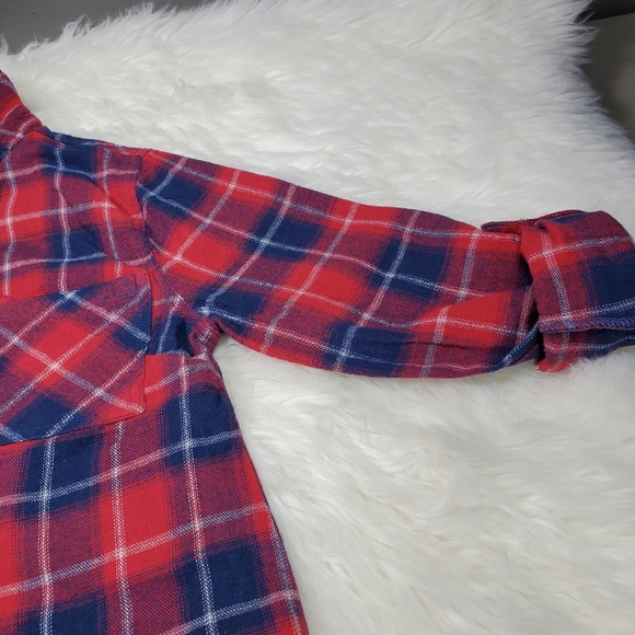 Charlotte Ruse women's flannel size Small - Picture 3 of 10